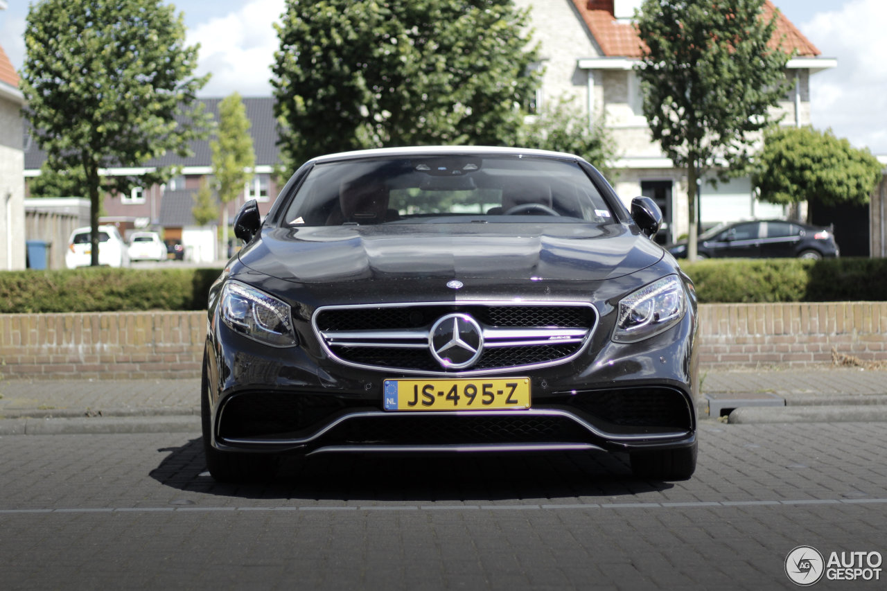 Mercedes-AMG S 63 Convertible A217