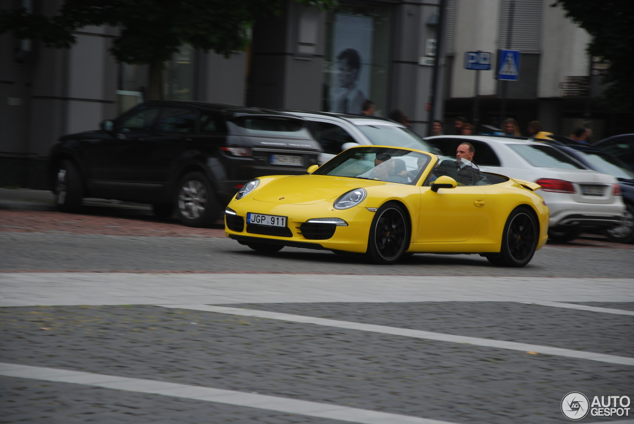 Porsche 991 Carrera S Cabriolet MkI