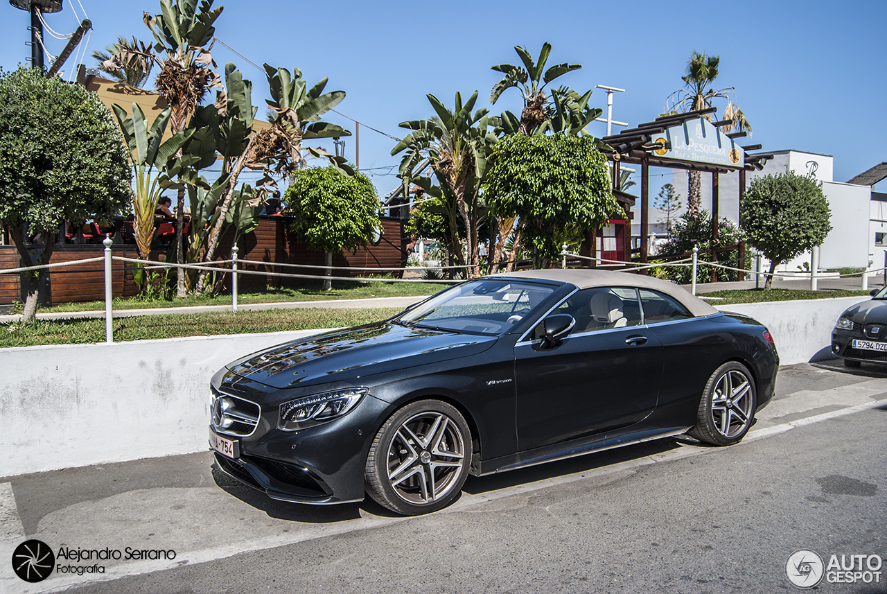 Mercedes-AMG S 63 Convertible A217