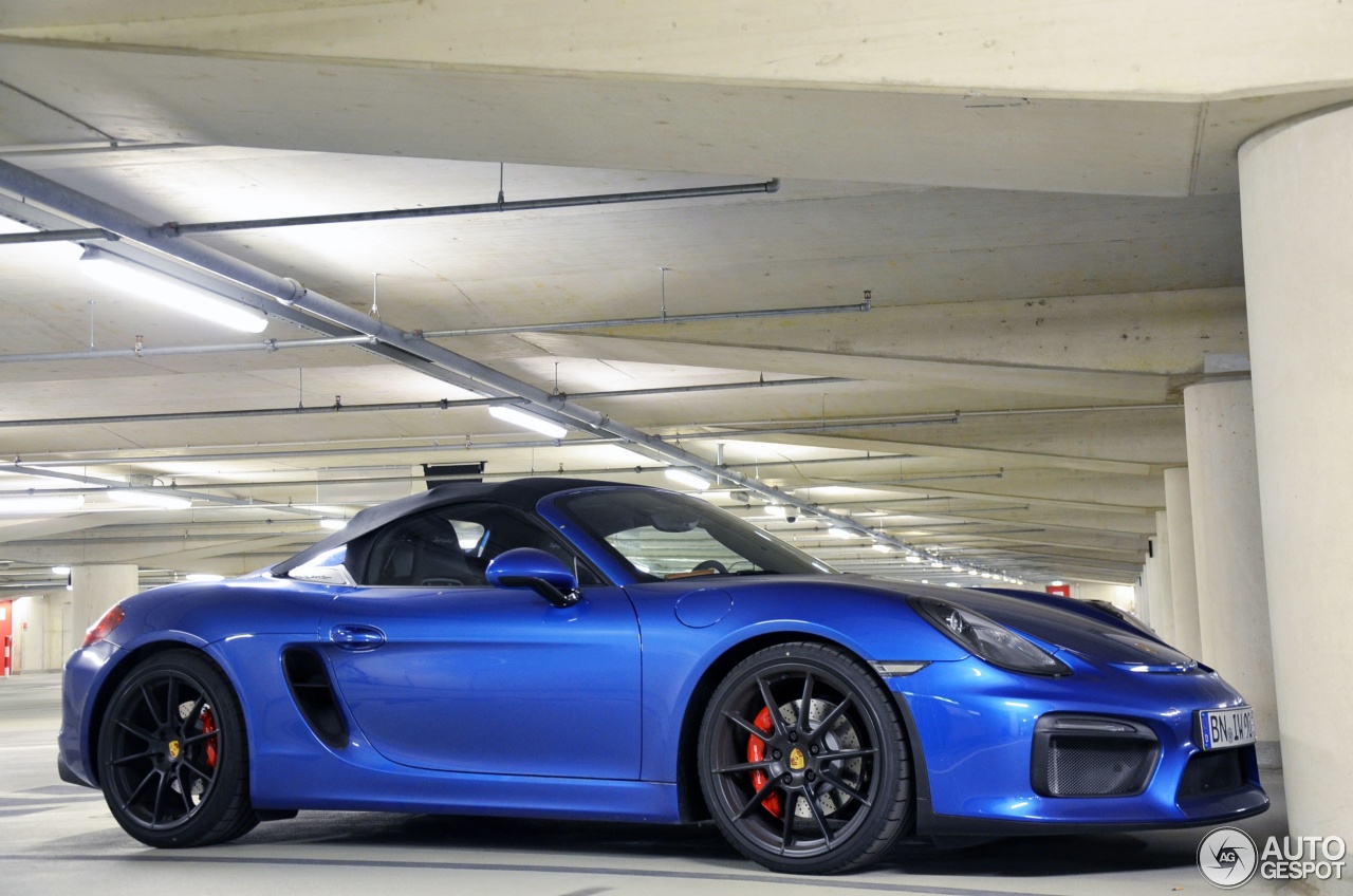 Porsche 981 Boxster Spyder