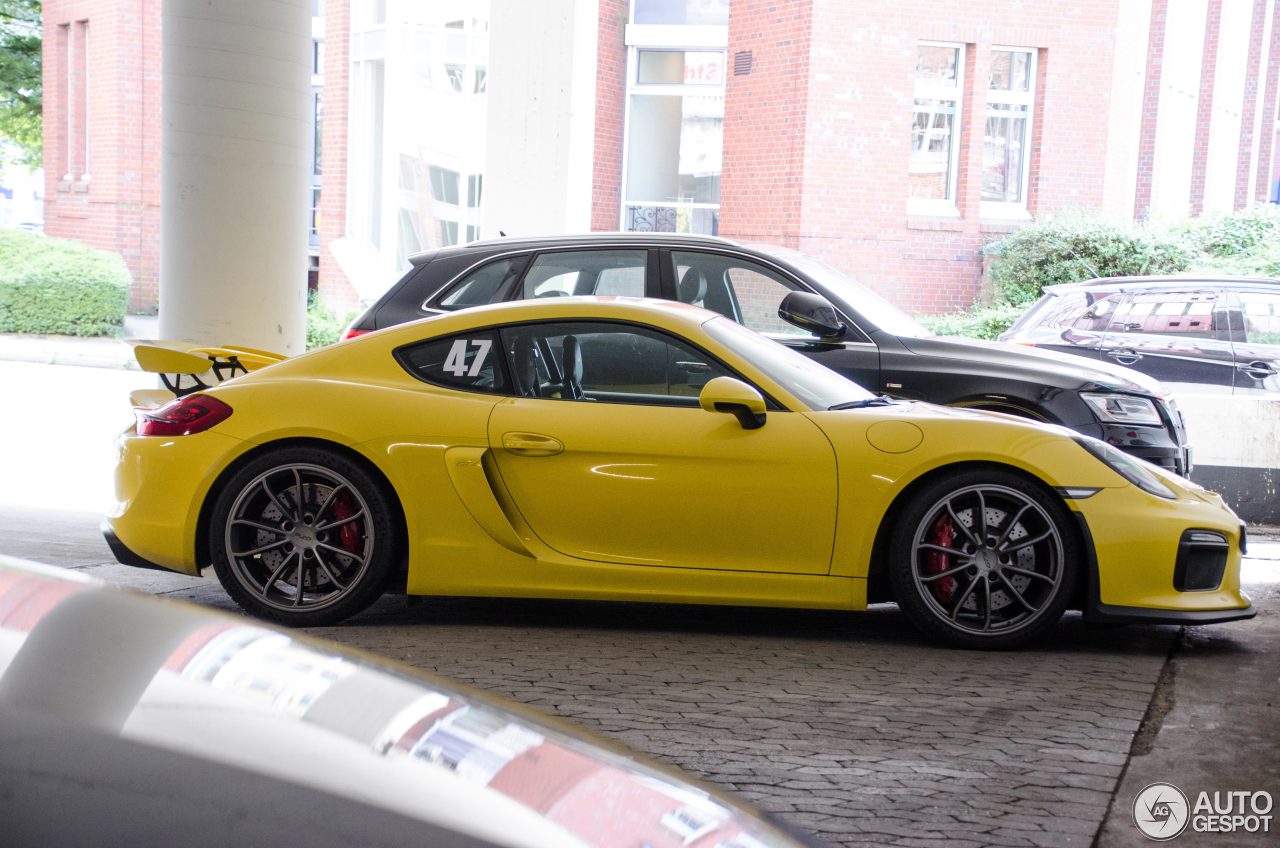 Porsche 981 Cayman GT4