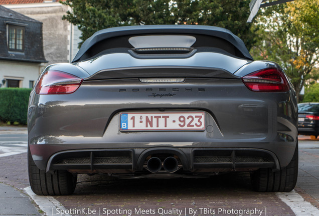 Porsche 981 Boxster Spyder