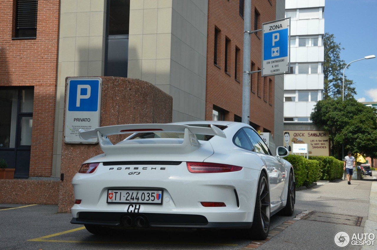 Porsche 991 GT3 MkI