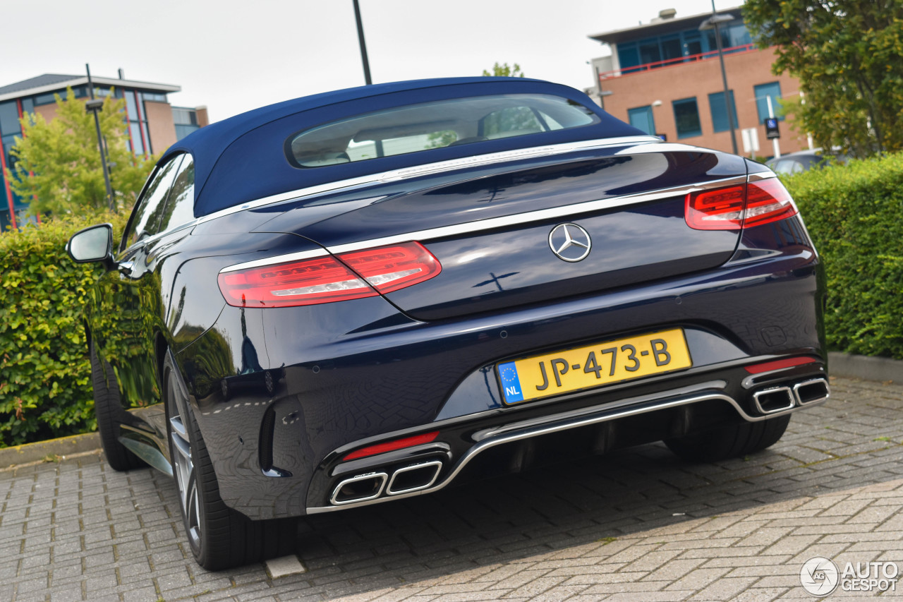 Mercedes-AMG S 63 Convertible A217