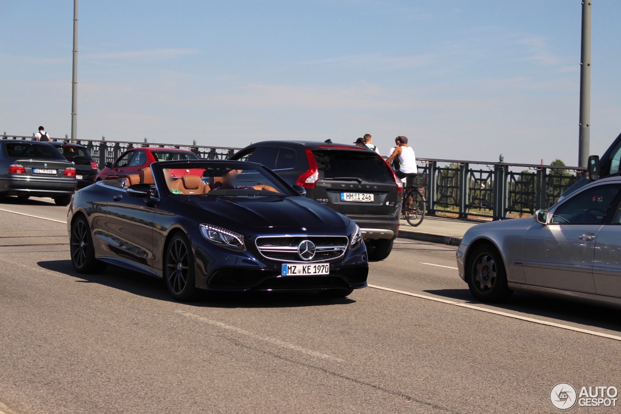 Mercedes-AMG S 63 Convertible A217