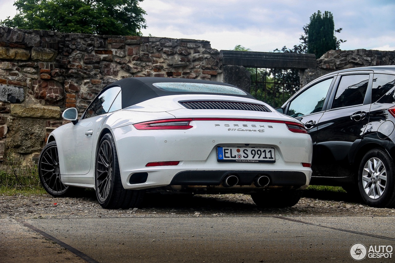 Porsche 991 Carrera 4S Cabriolet MkII