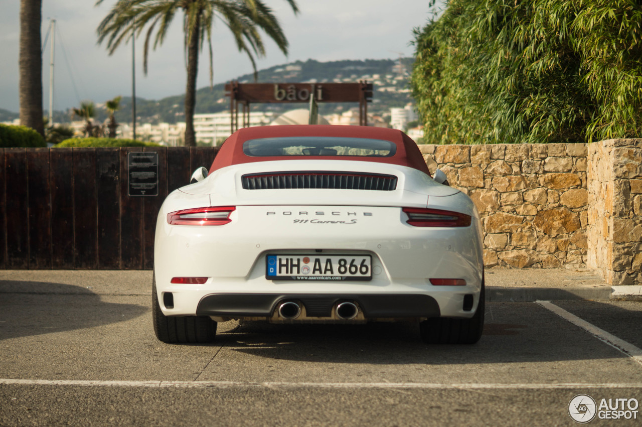 Porsche 991 Carrera S Cabriolet MkII