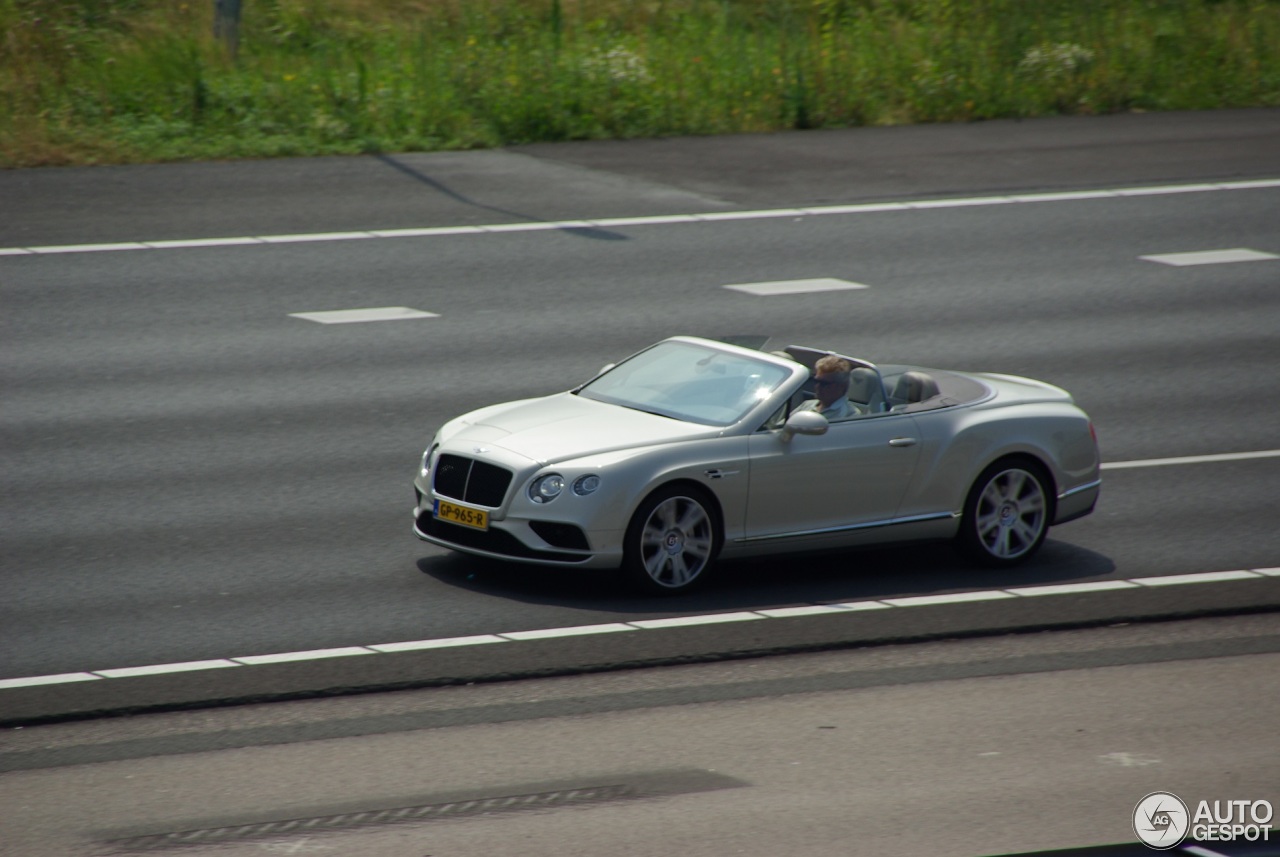 Bentley Continental GTC V8 S 2016