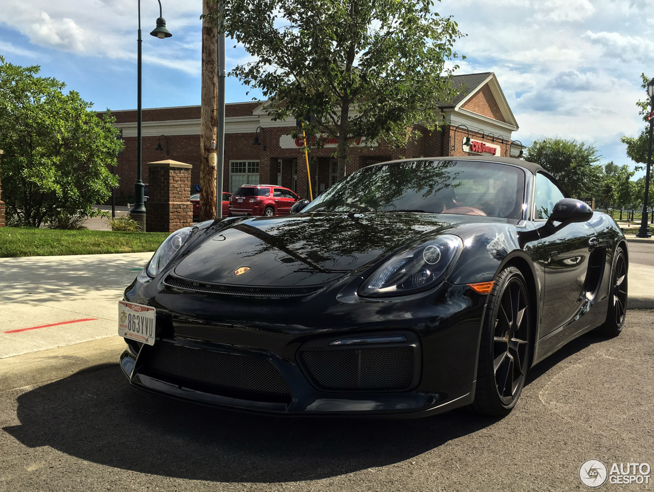 Porsche 981 Boxster Spyder