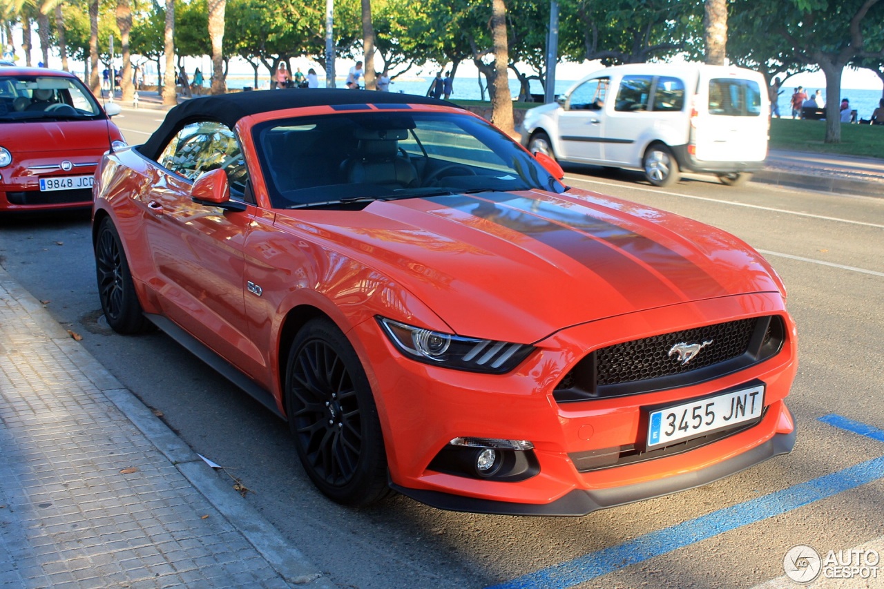 Ford Mustang GT Convertible 2015