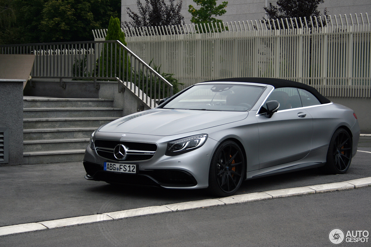 Mercedes-AMG S 63 Convertible A217