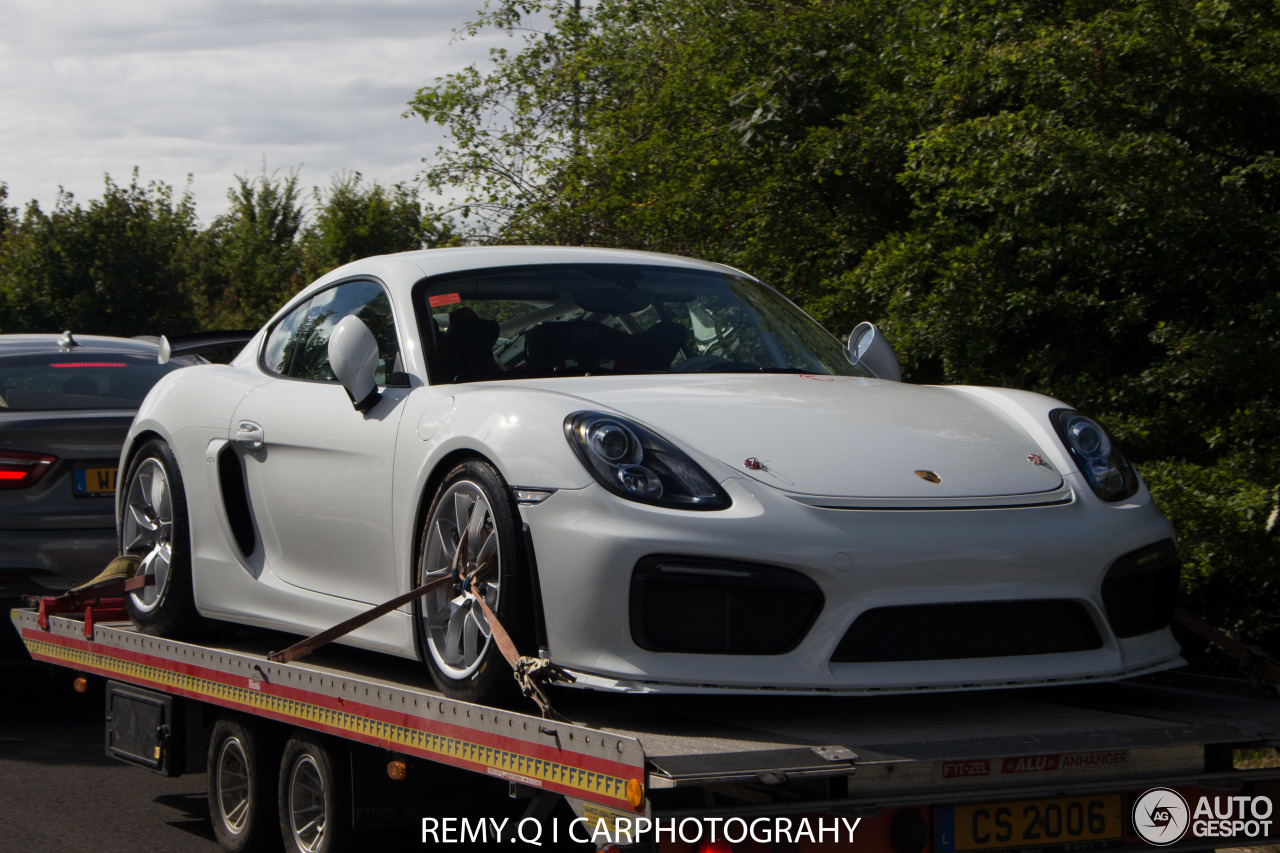 Porsche 981 Cayman GT4 Clubsport