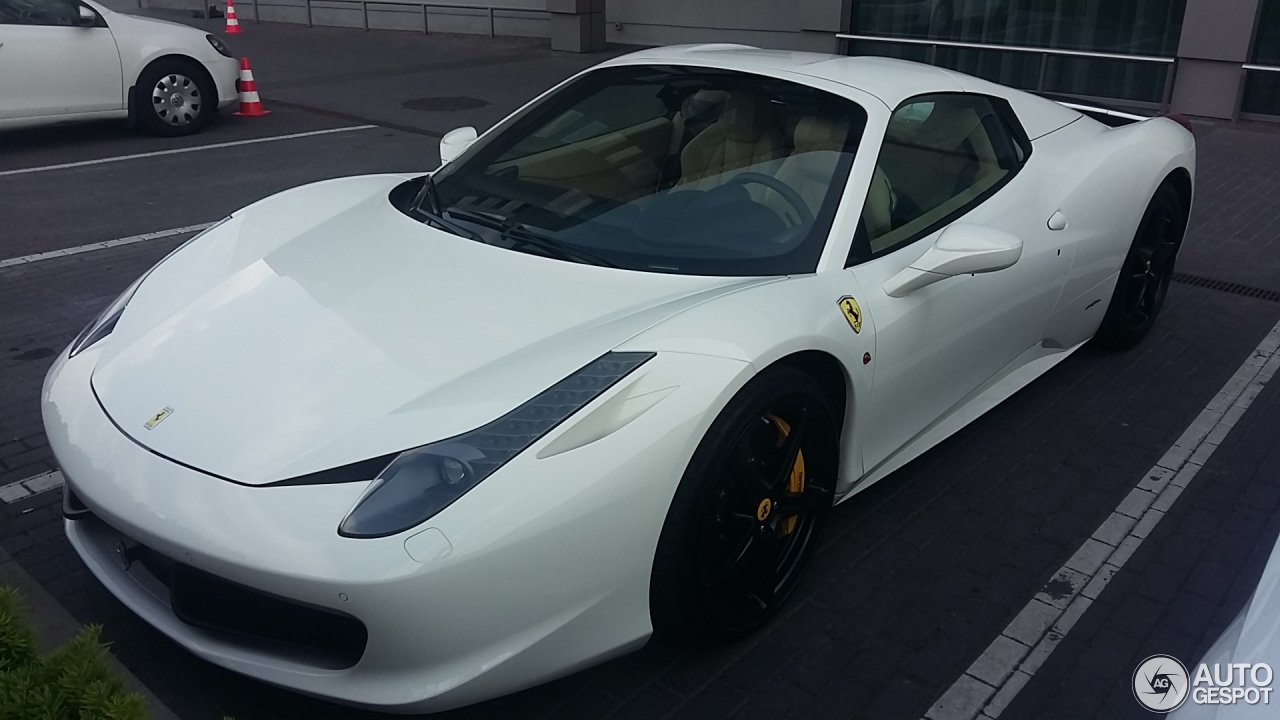 Ferrari 458 Spider