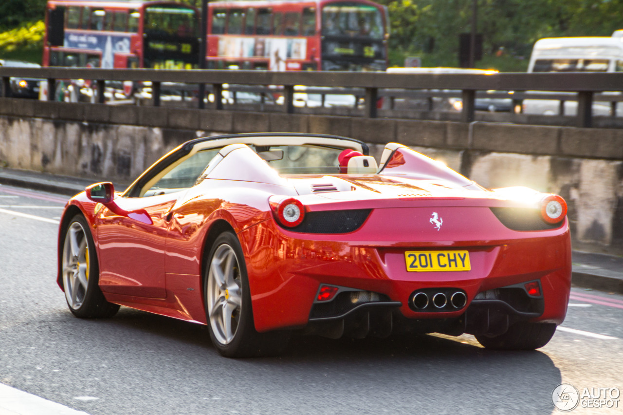 Ferrari 458 Spider