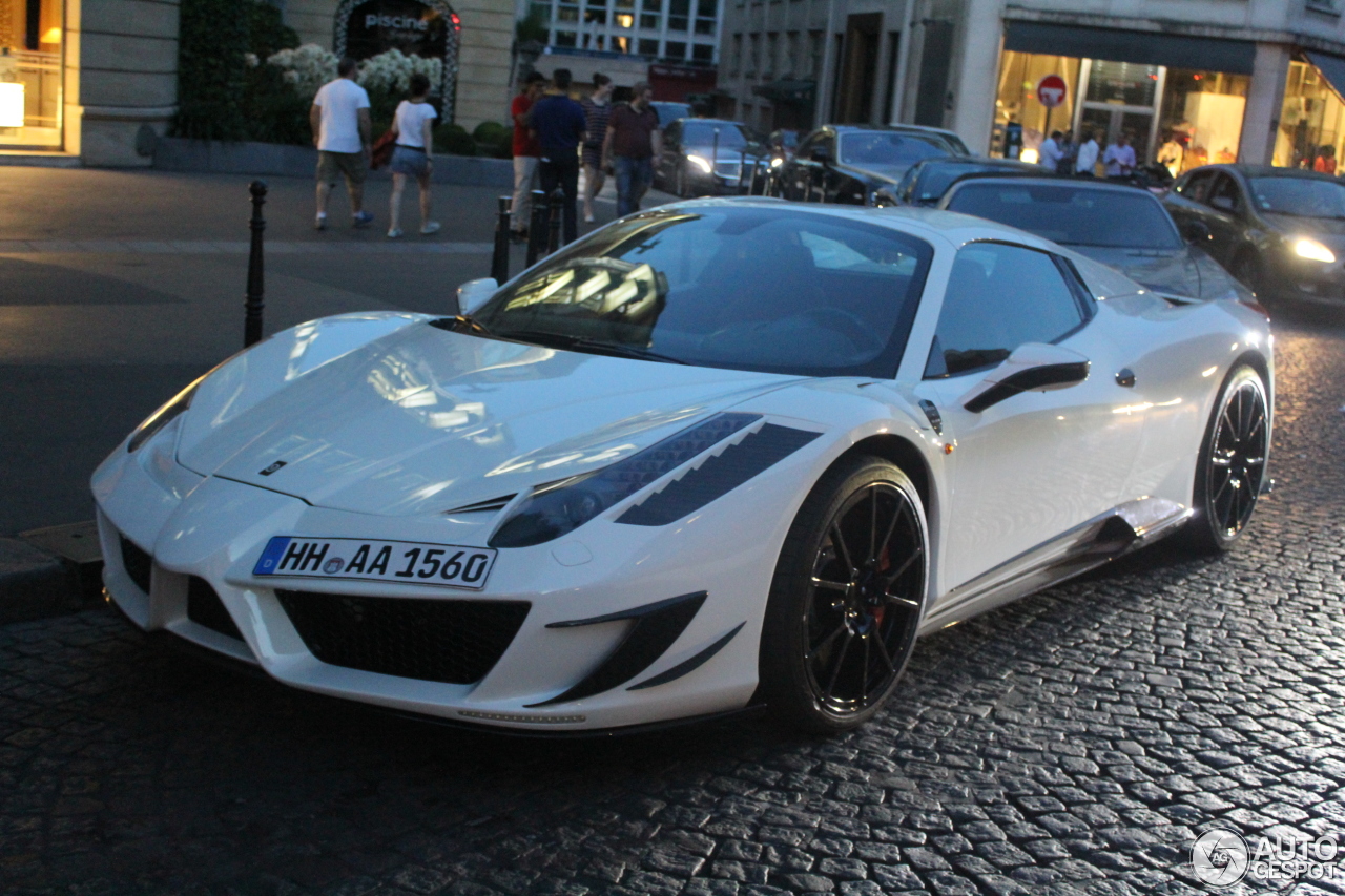 Ferrari 458 Spider Mansory Siracusa Monaco Limited Edition