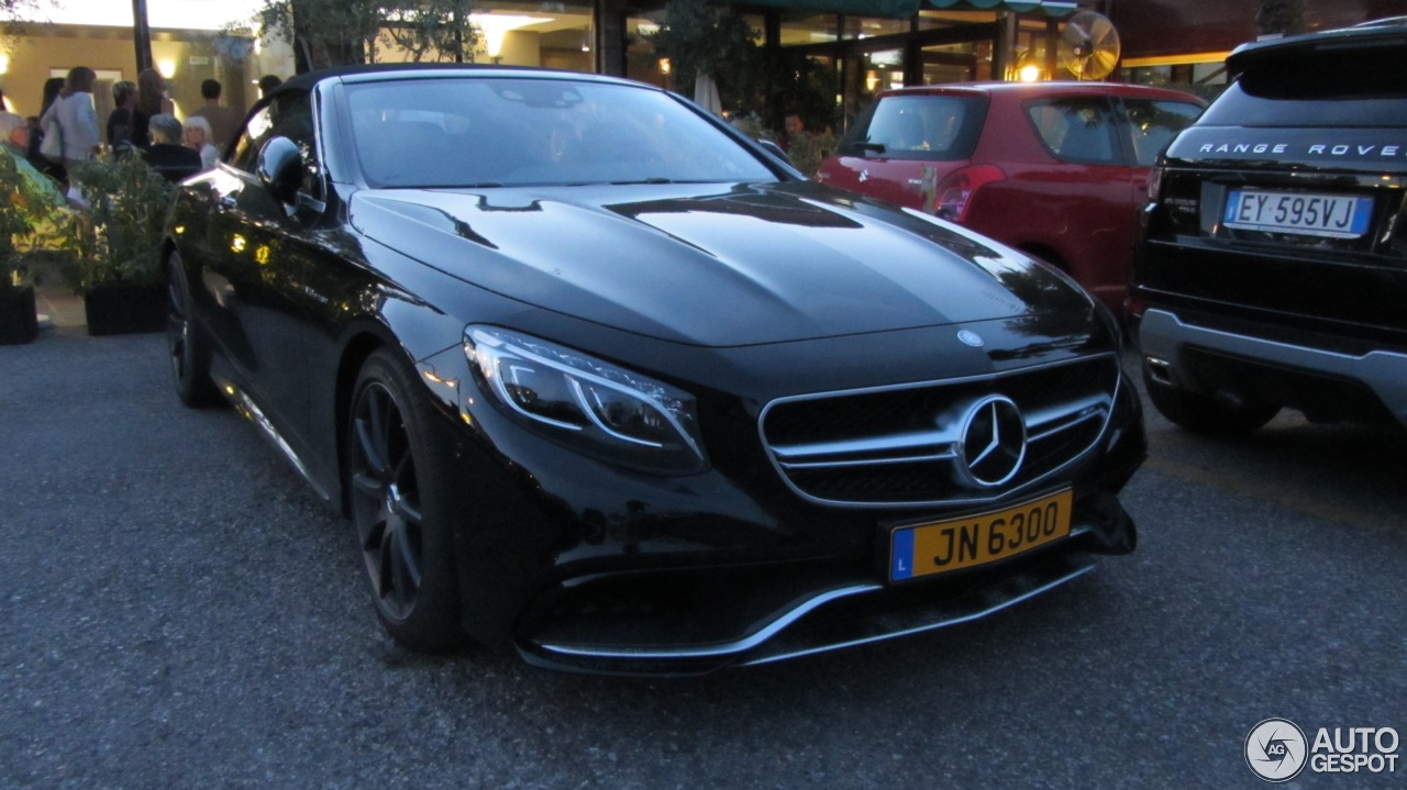 Mercedes-AMG S 63 Convertible A217