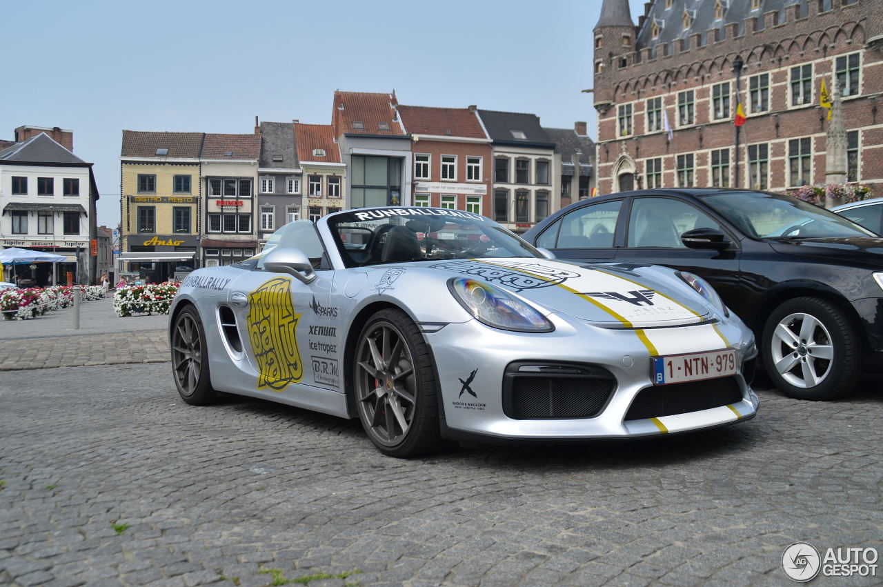 Porsche 981 Boxster Spyder