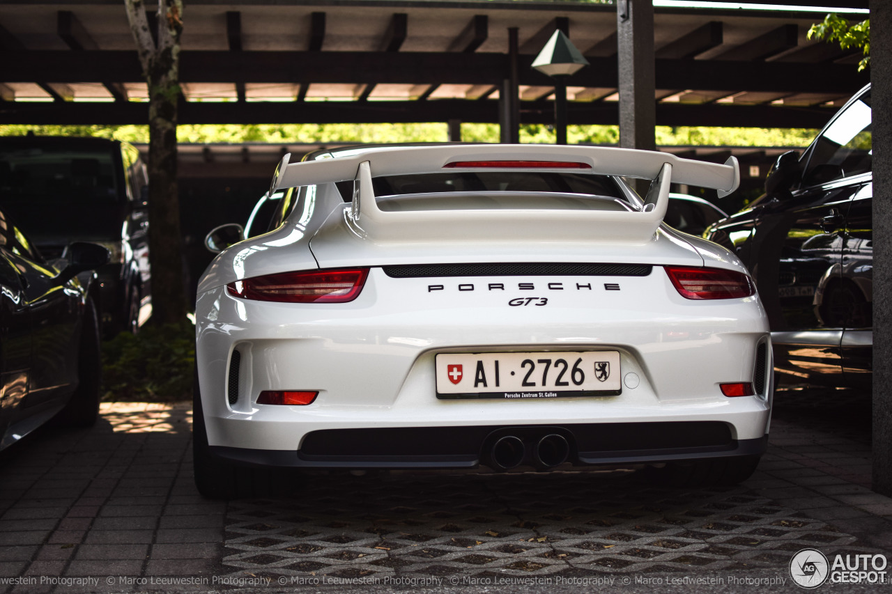 Porsche 991 GT3 MkI