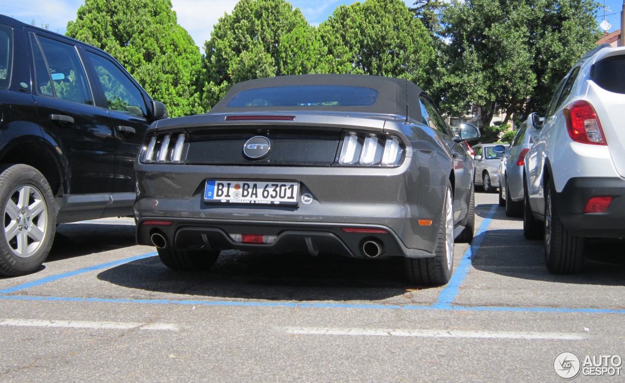 Ford Mustang GT Convertible 2015