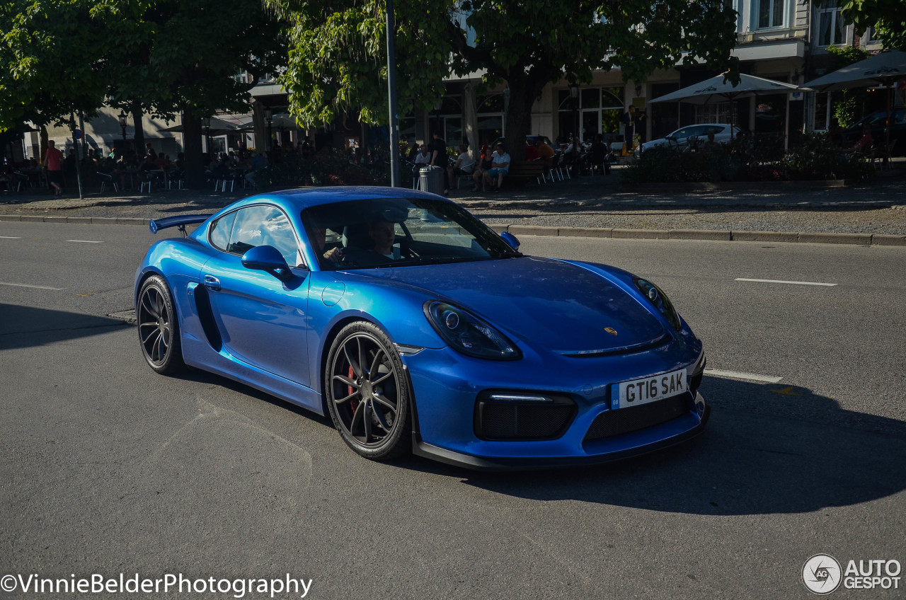 Porsche 981 Cayman GT4