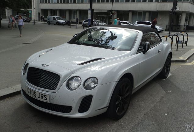 Bentley Continental Supersports Convertible