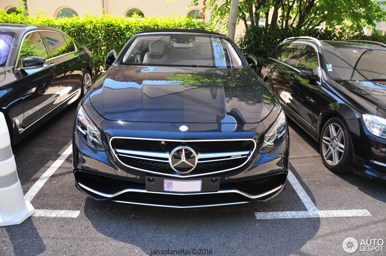 Mercedes-AMG S 63 Convertible A217