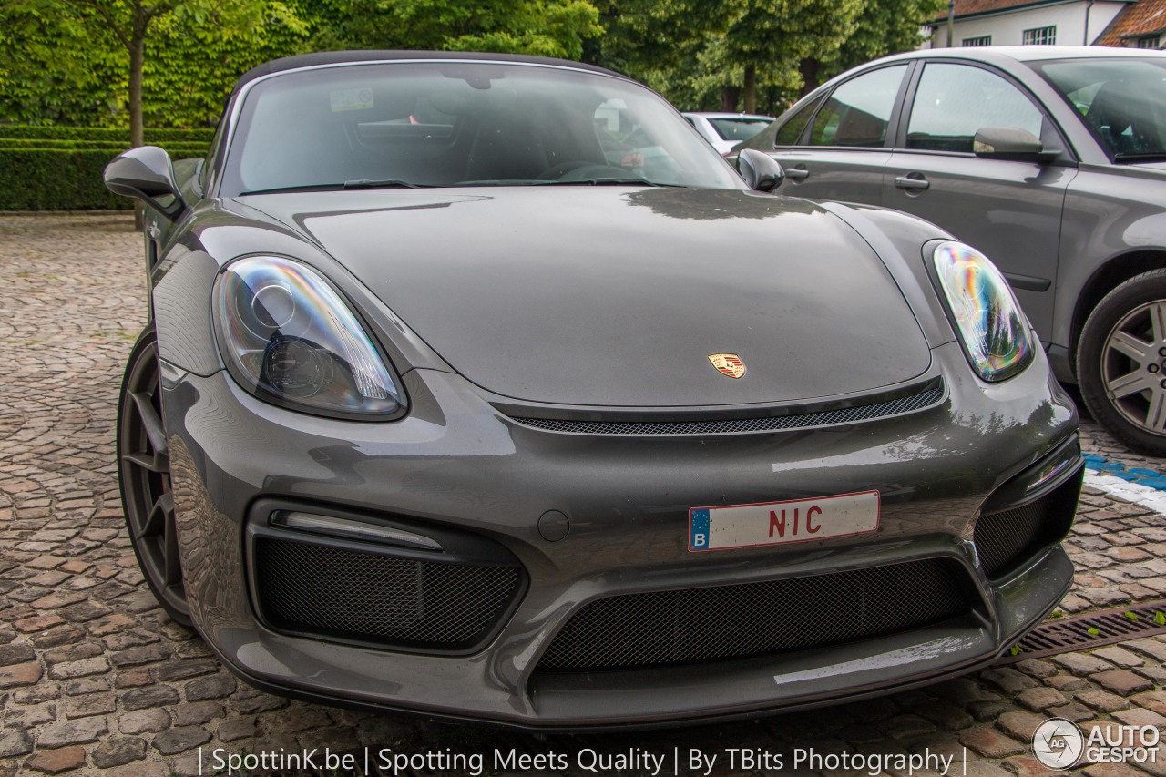 Porsche 981 Boxster Spyder