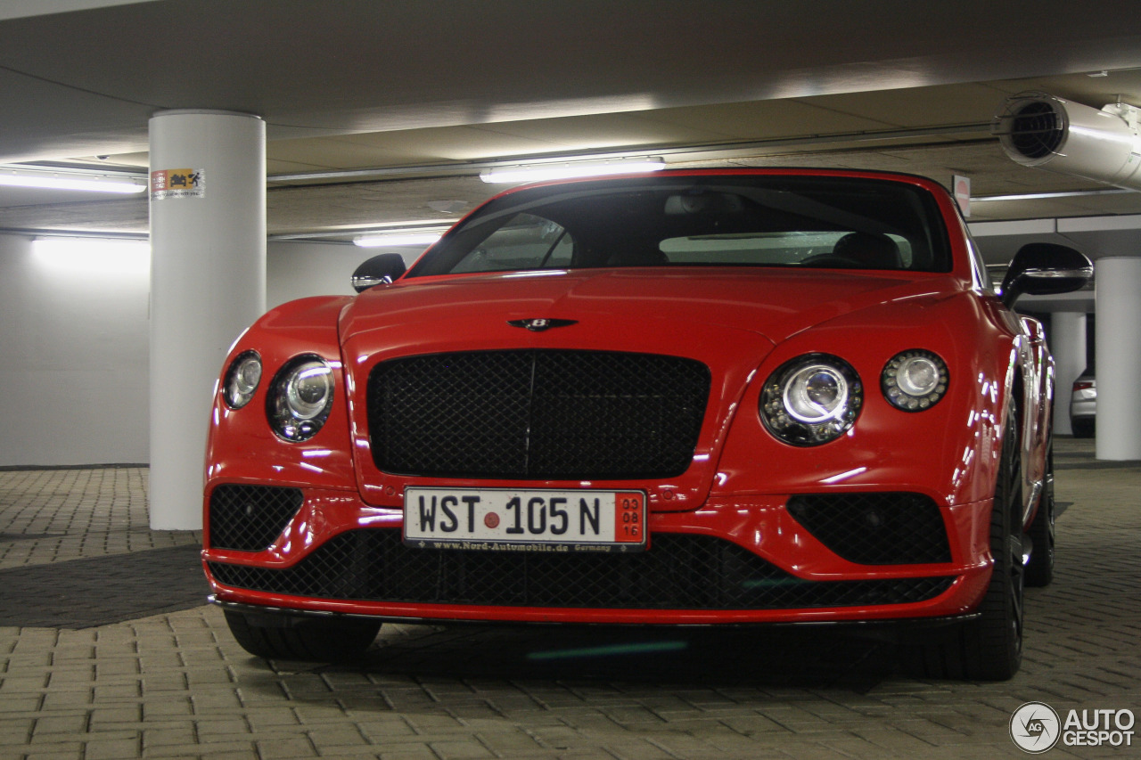 Bentley Continental GTC V8 S 2016