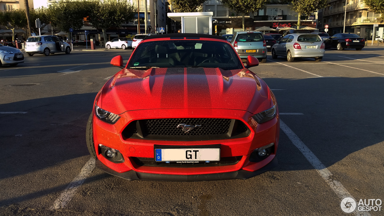 Ford Mustang GT Convertible 2015