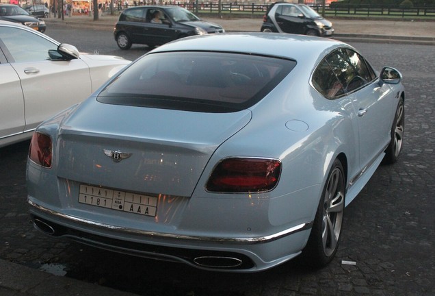 Bentley Continental GT Speed 2016