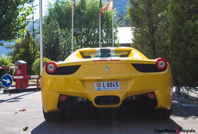 Ferrari 458 Spider