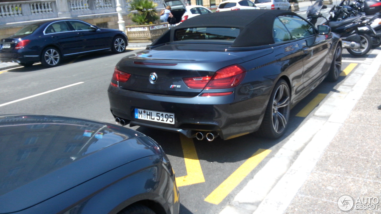 BMW M6 F12 Cabriolet 2015