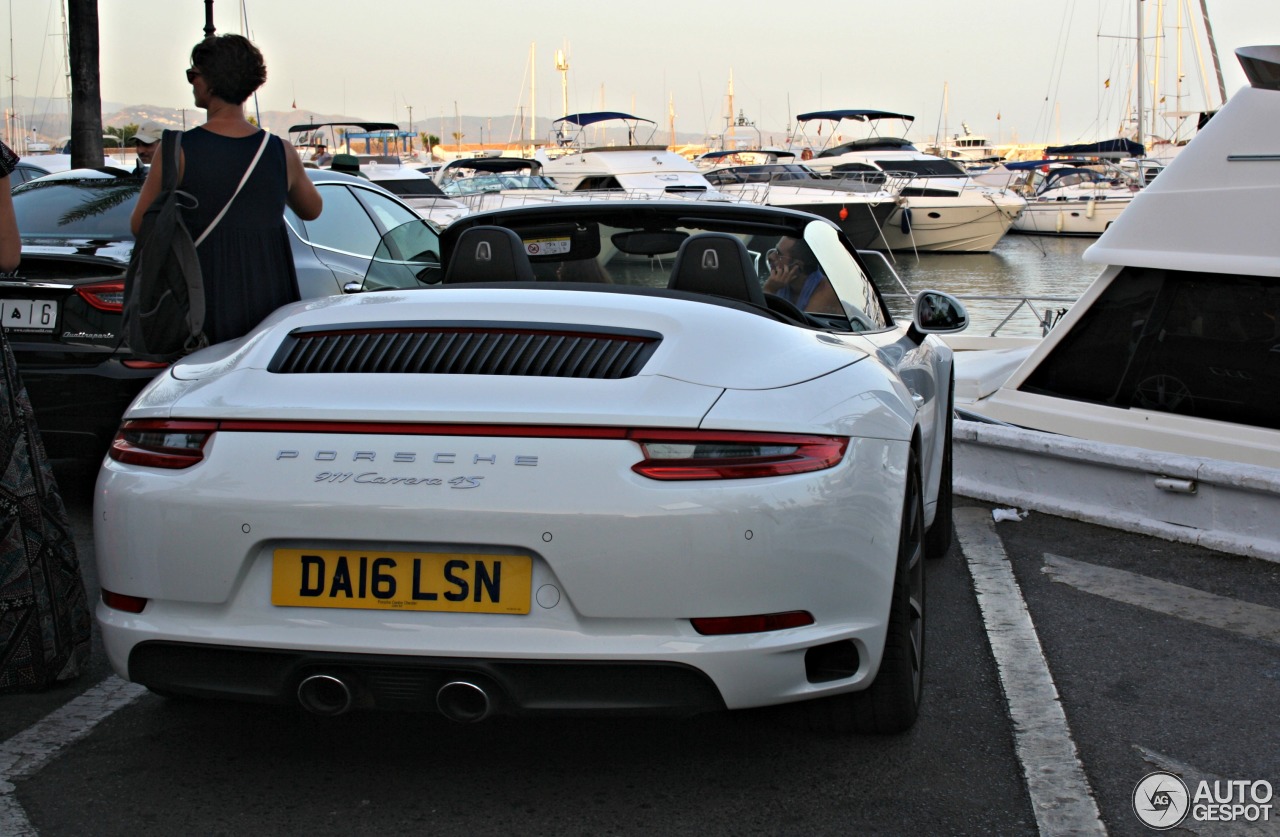 Porsche 991 Carrera 4S Cabriolet MkII