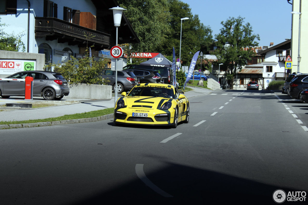 Porsche 981 Cayman GT4