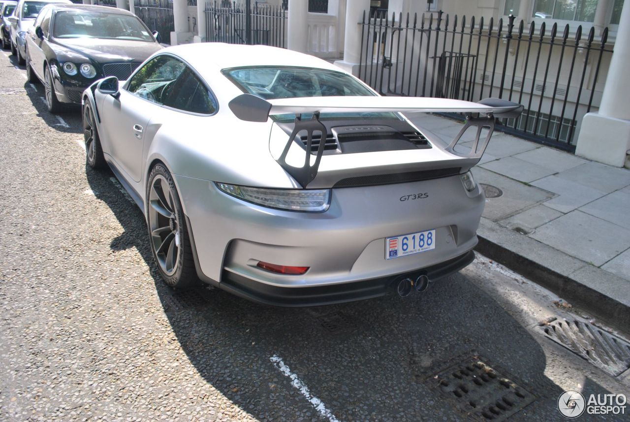 Porsche 991 GT3 RS MkI - 03 September 2016 - Autogespot