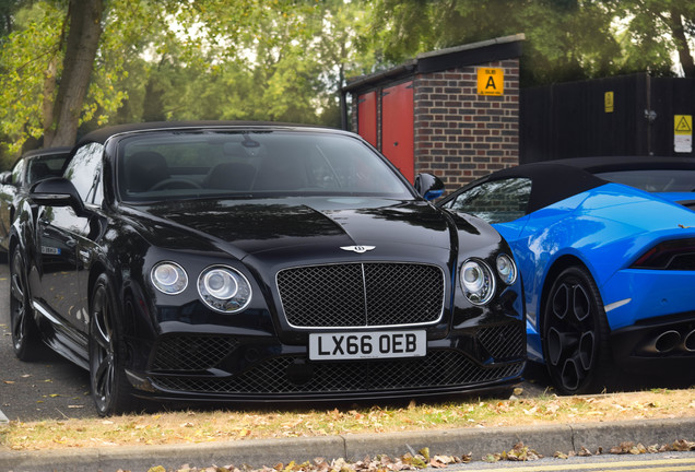 Bentley Continental GTC Speed 2016