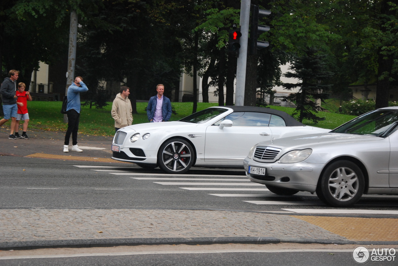 Bentley Continental GTC V8 S 2016