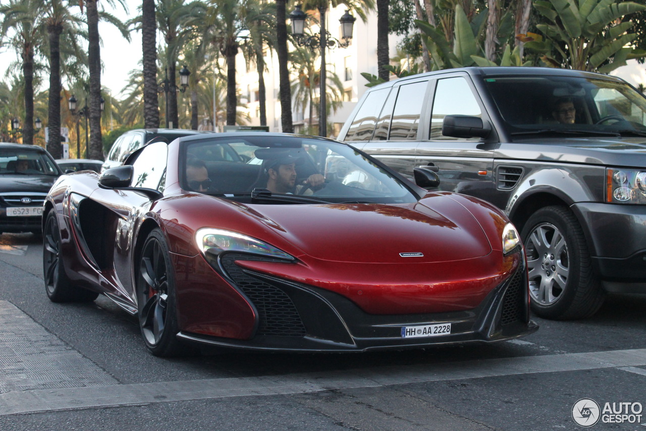 McLaren 650S Spider