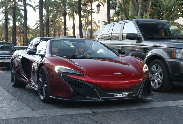 McLaren 650S Spider