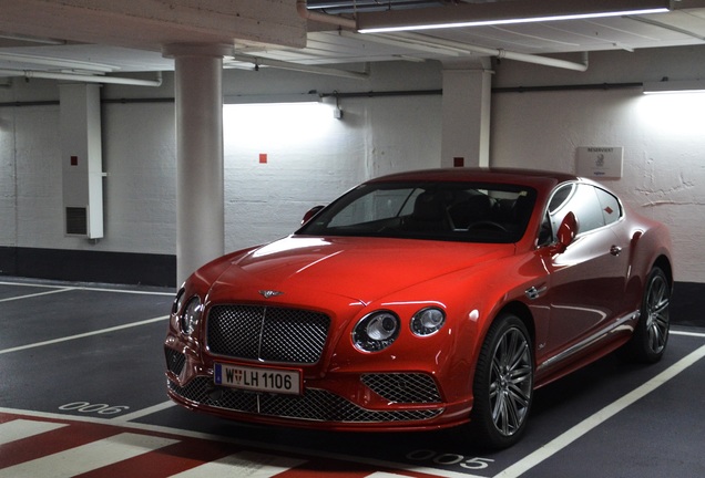 Bentley Continental GT Speed 2016