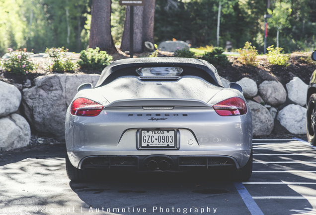 Porsche 981 Boxster Spyder