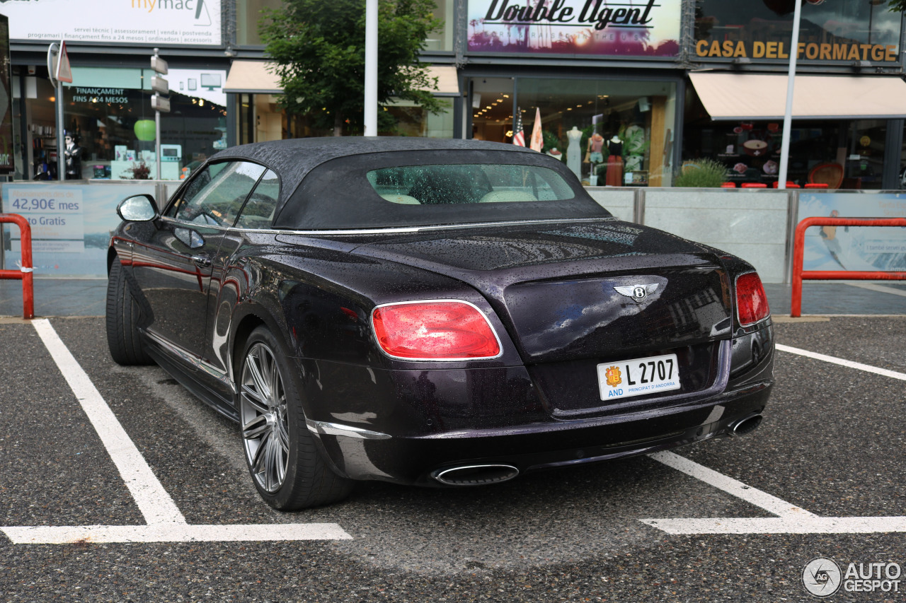 Bentley Continental GTC Speed 2013