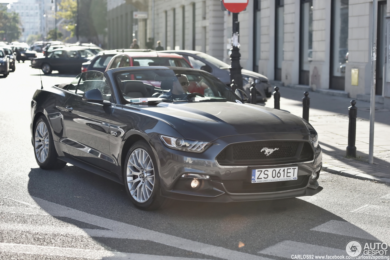 Ford Mustang GT Convertible 2015