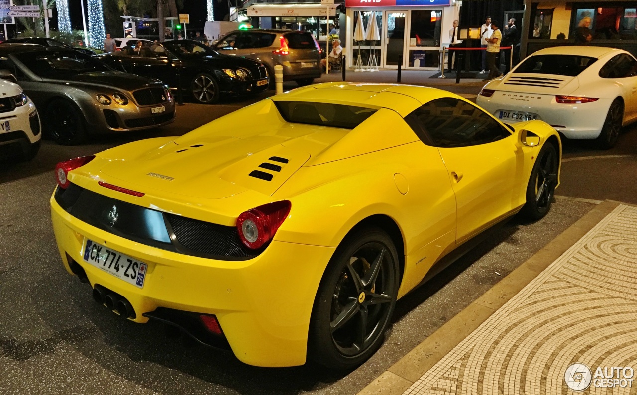 Ferrari 458 Spider