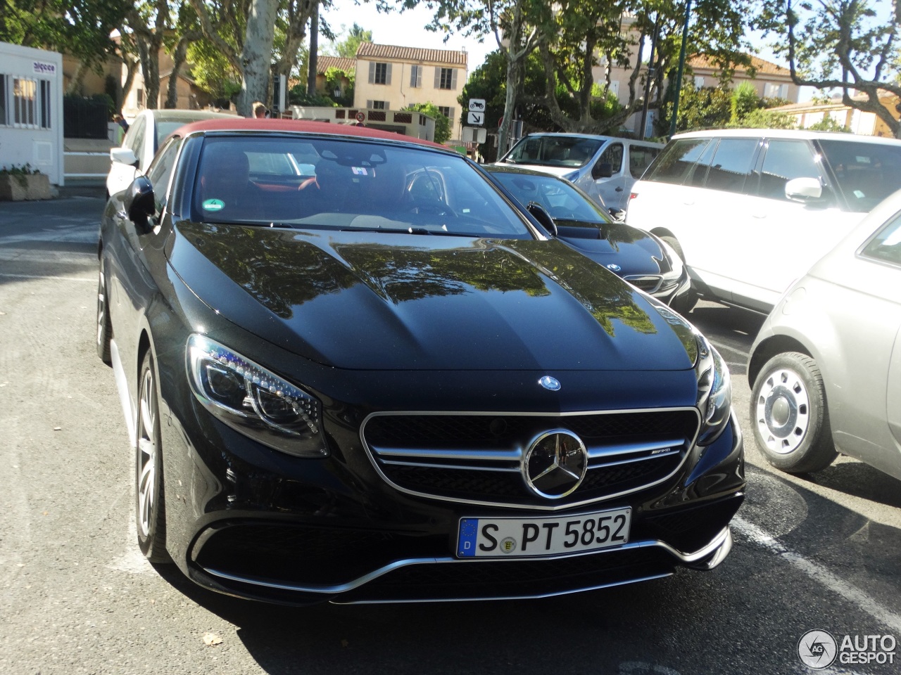 Mercedes-AMG S 63 Convertible A217