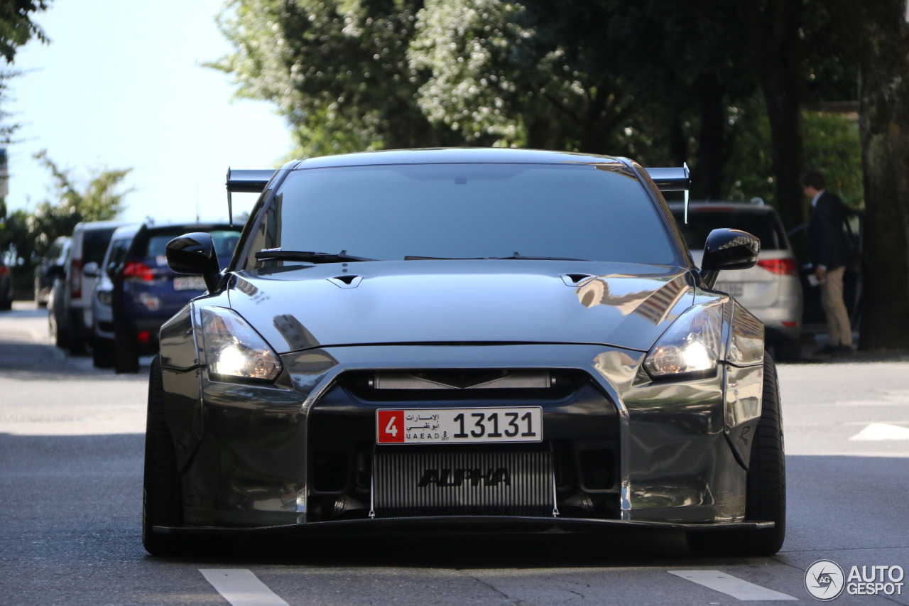 Nissan GT-R 2011 Liberty Walk Widebody