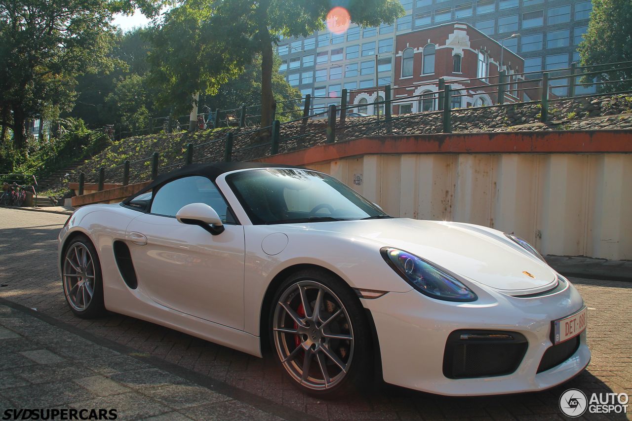 Porsche 981 Boxster Spyder