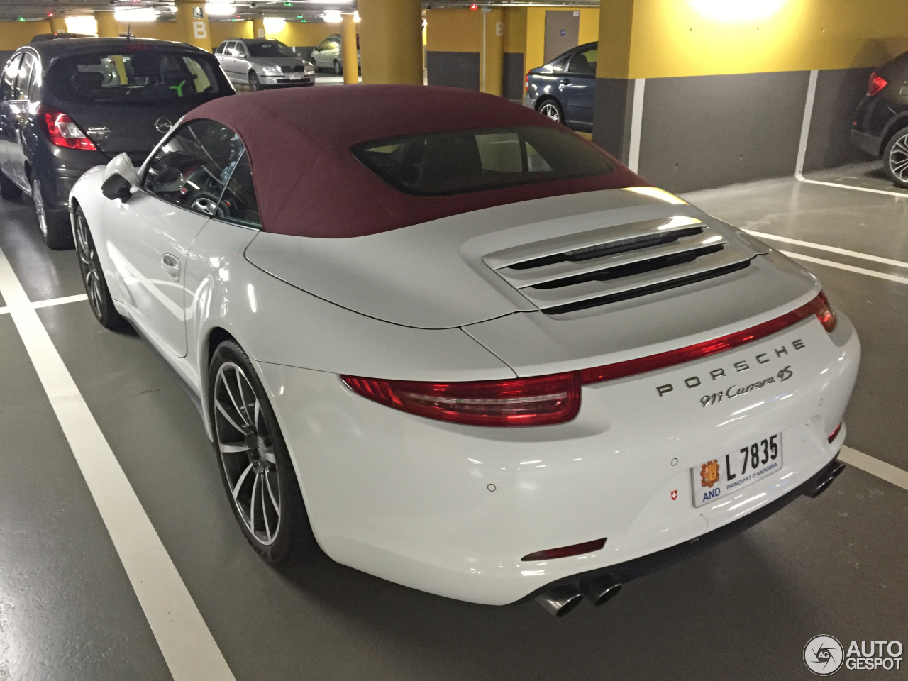 Porsche 991 Carrera 4S Cabriolet MkI