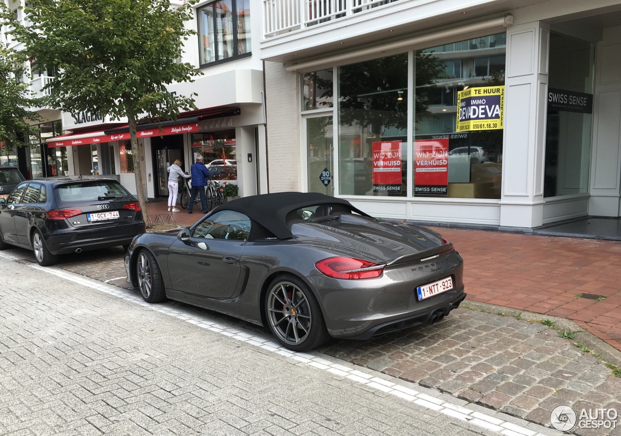 Porsche 981 Boxster Spyder