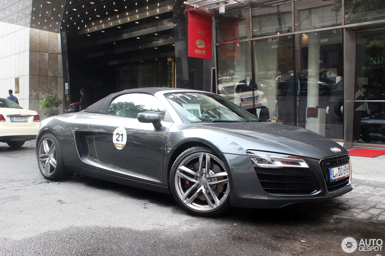 Audi R8 V8 Spyder 2013